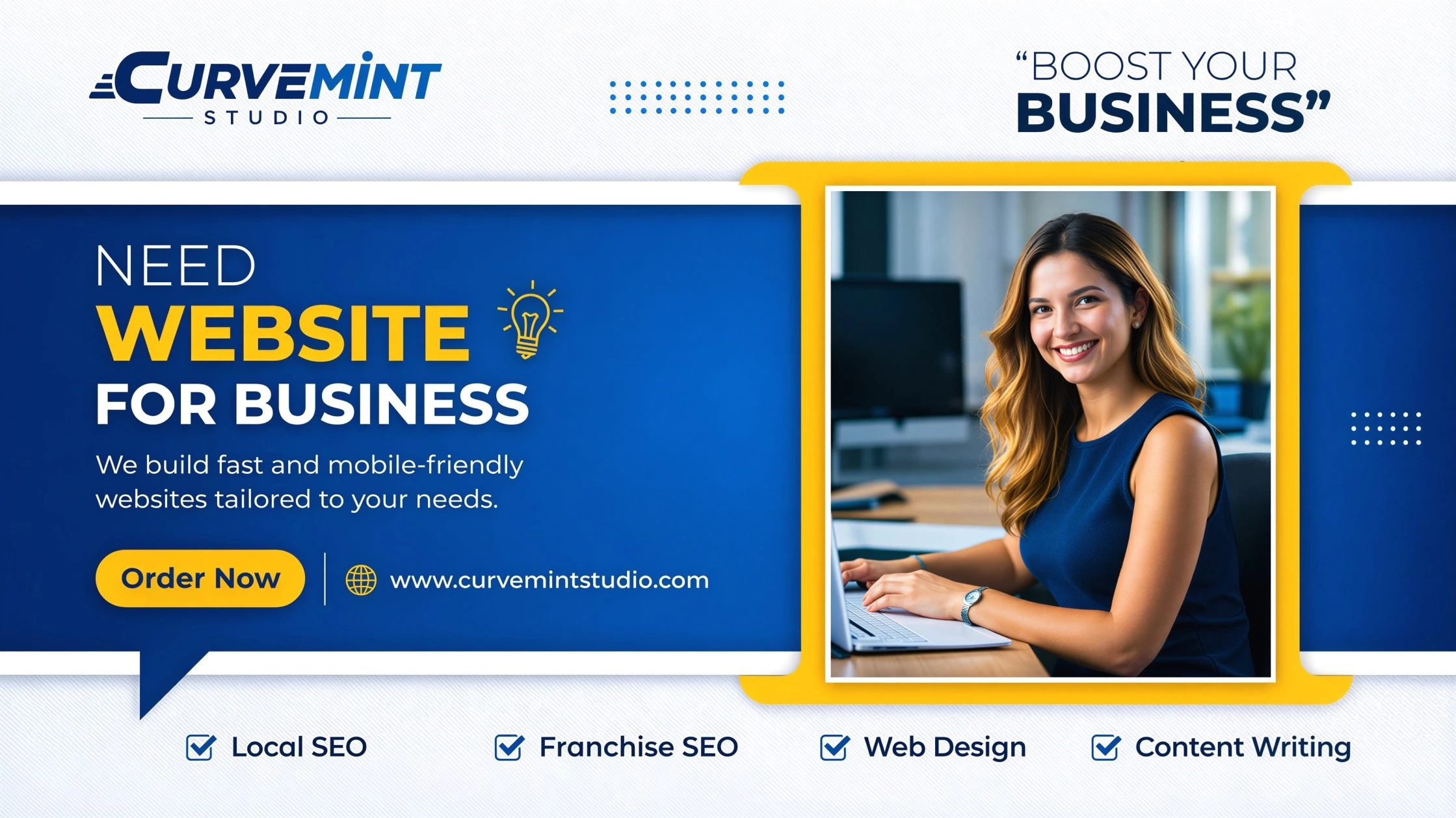 Why Your Business Needs a Professional Website in 2025 - CurveMint Studio